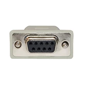 VGA port for an Ocea Pro bathroom TV in a white background.